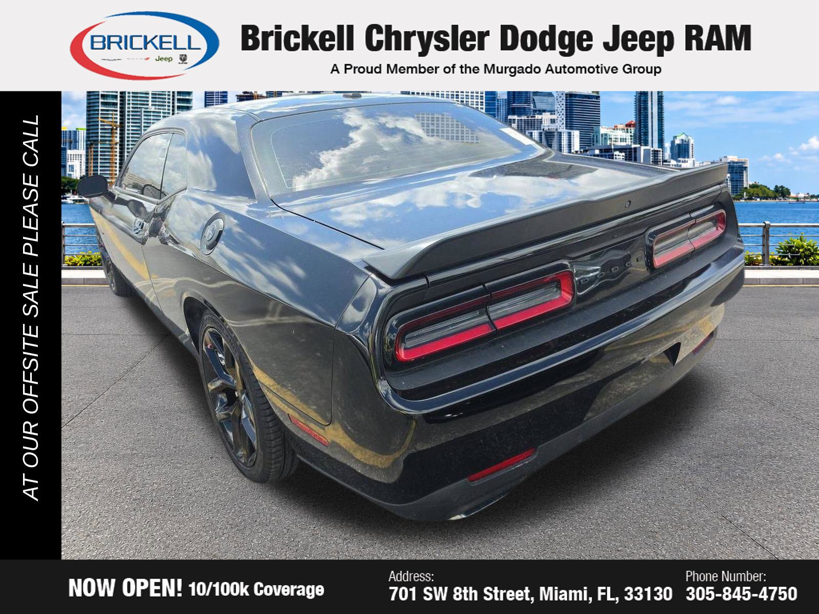 Used 2021 Dodge Challenger R/T w/ Blacktop Package RWD image 3
