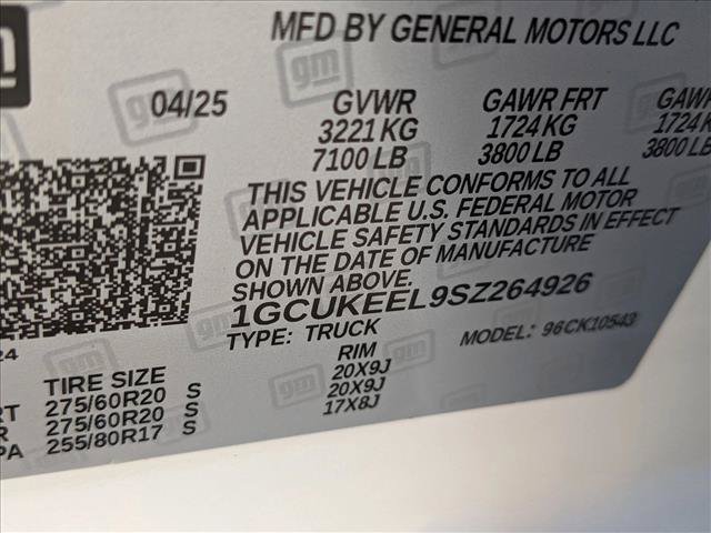 New 2025 Chevrolet Silverado 1500 RST AWD/4WD image 17