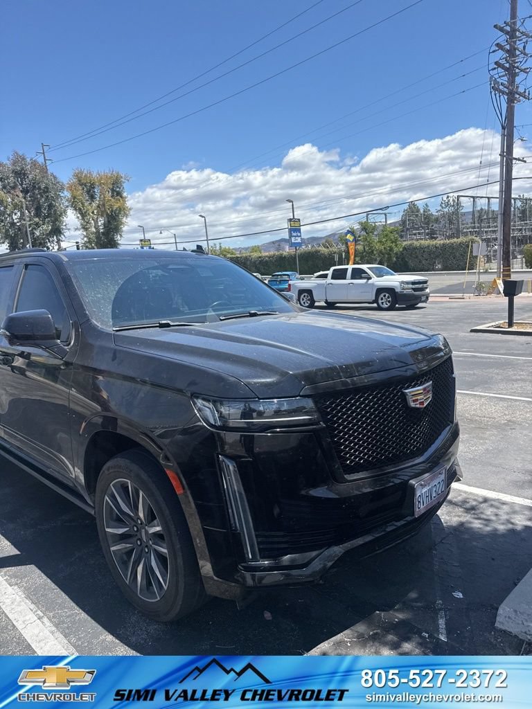 Certified 2021 Cadillac Escalade ESV Sport w/ Driver Assist Tech Package AWD/4WD image 1