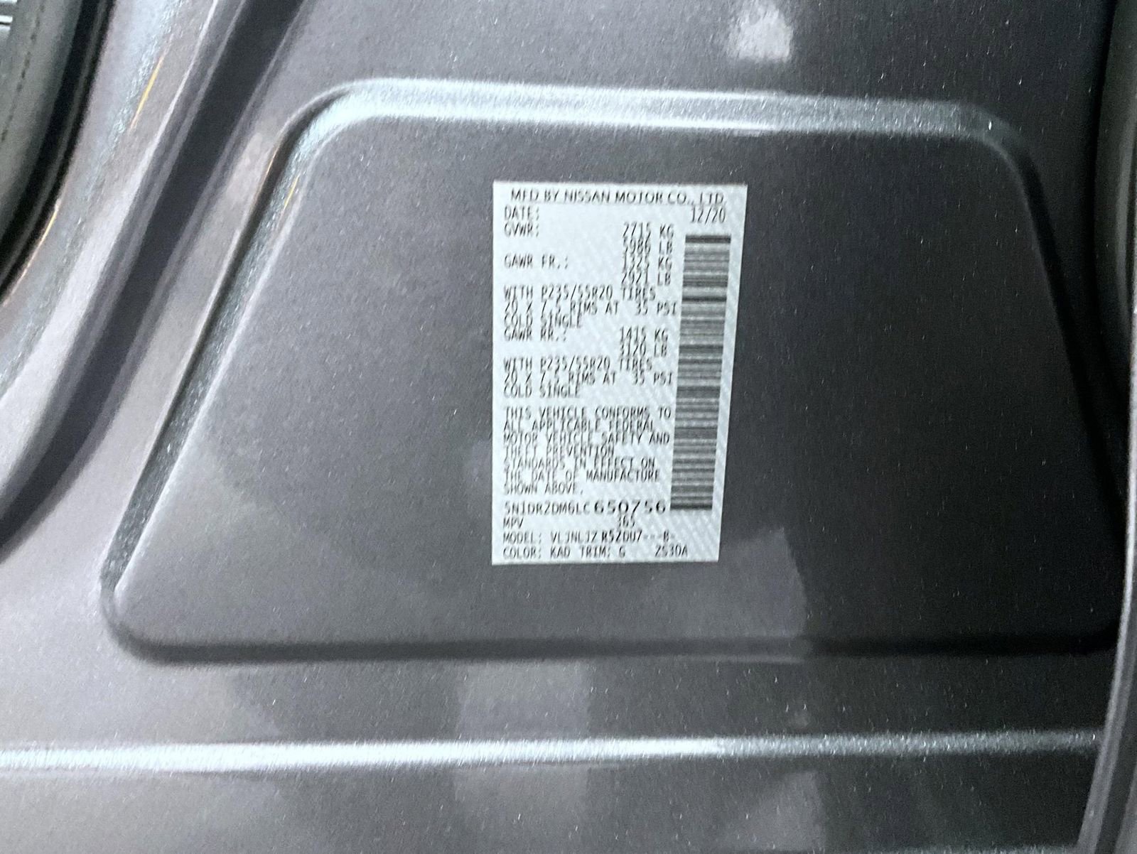 Used 2020 Nissan Pathfinder Platinum image 27