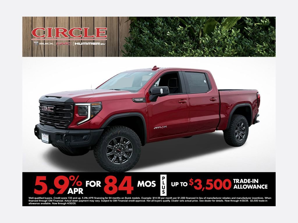 New 2026 GMC Sierra 1500 AT4X image 1