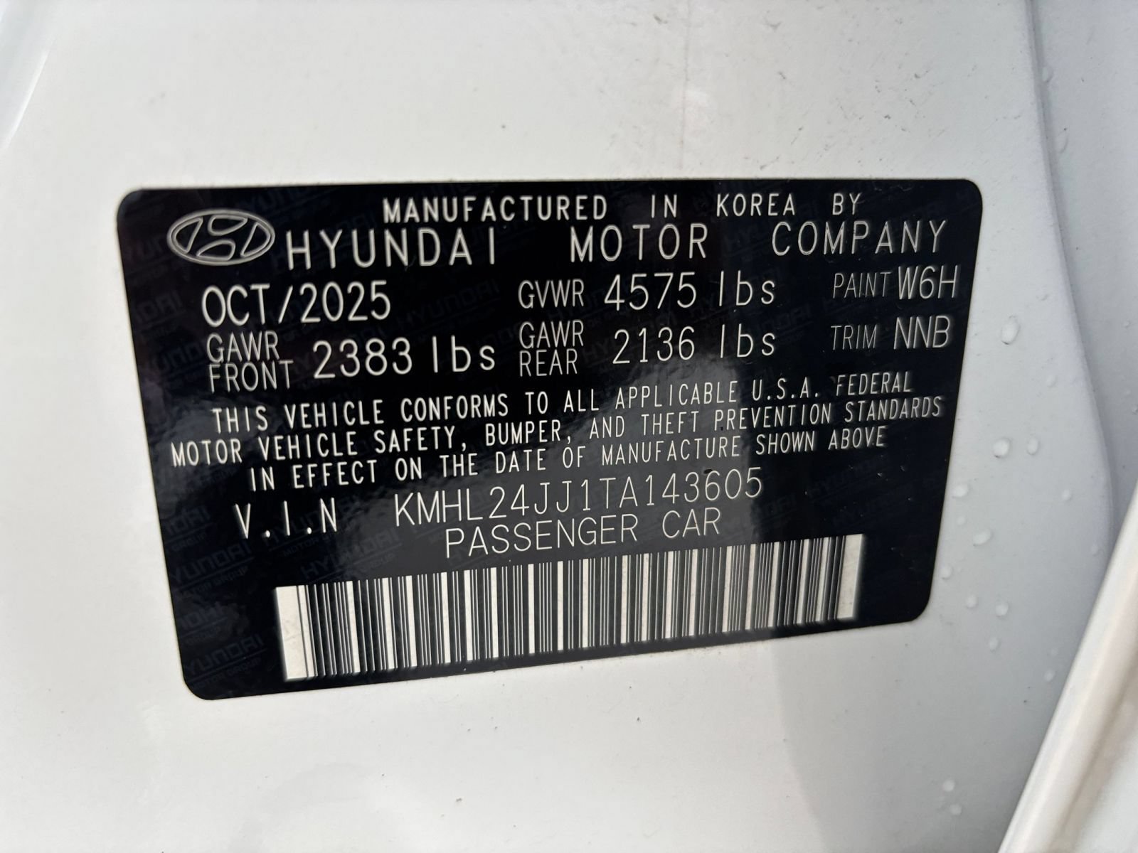 Used 2026 Hyundai Sonata Blue FWD image 29