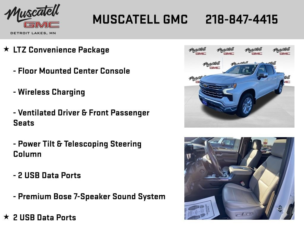 Used 2022 Chevrolet Silverado 1500 LTZ w/ LTZ Convenience Package II image 6