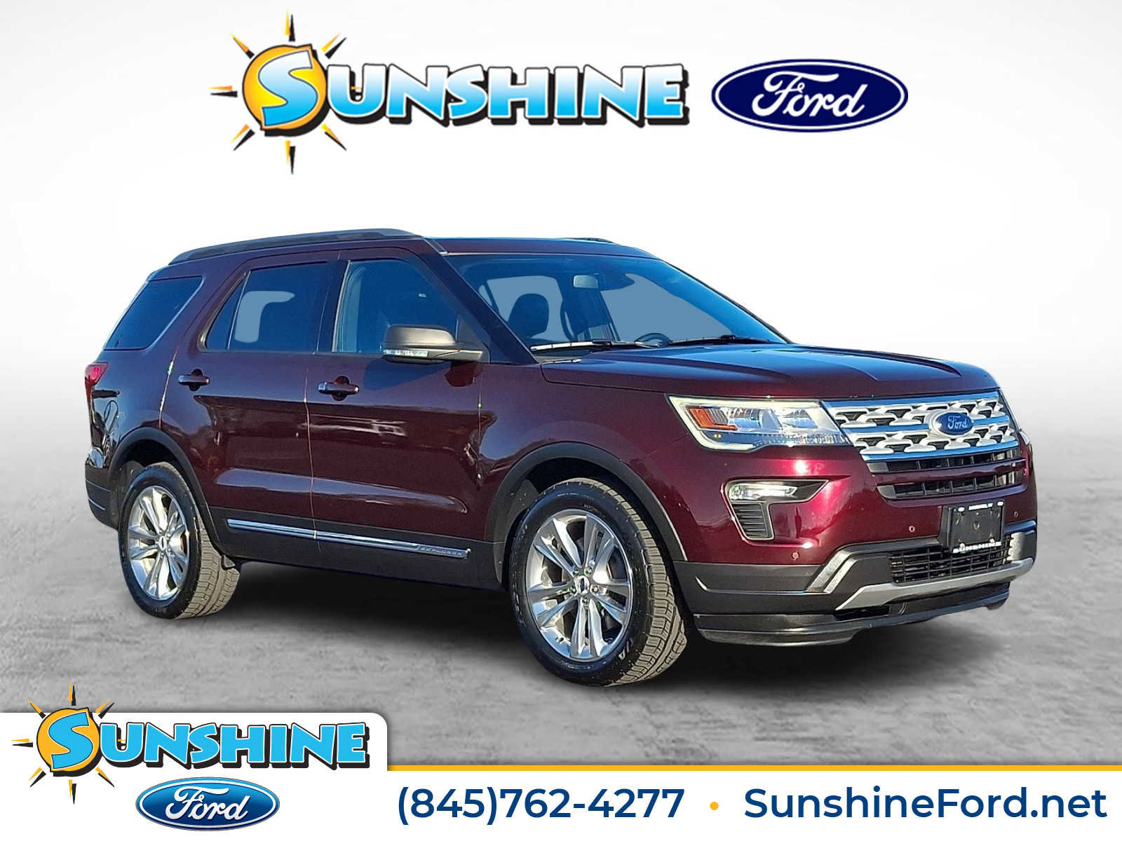 Certified 2019 Ford Explorer XLT w/ Equipment Group 202A AWD/4WD image 1