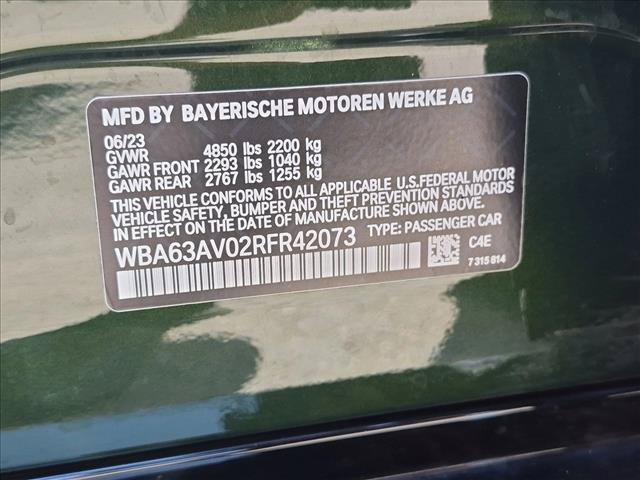 Used 2024 BMW 430i Gran Coupe w/ Premium Package RWD image 19