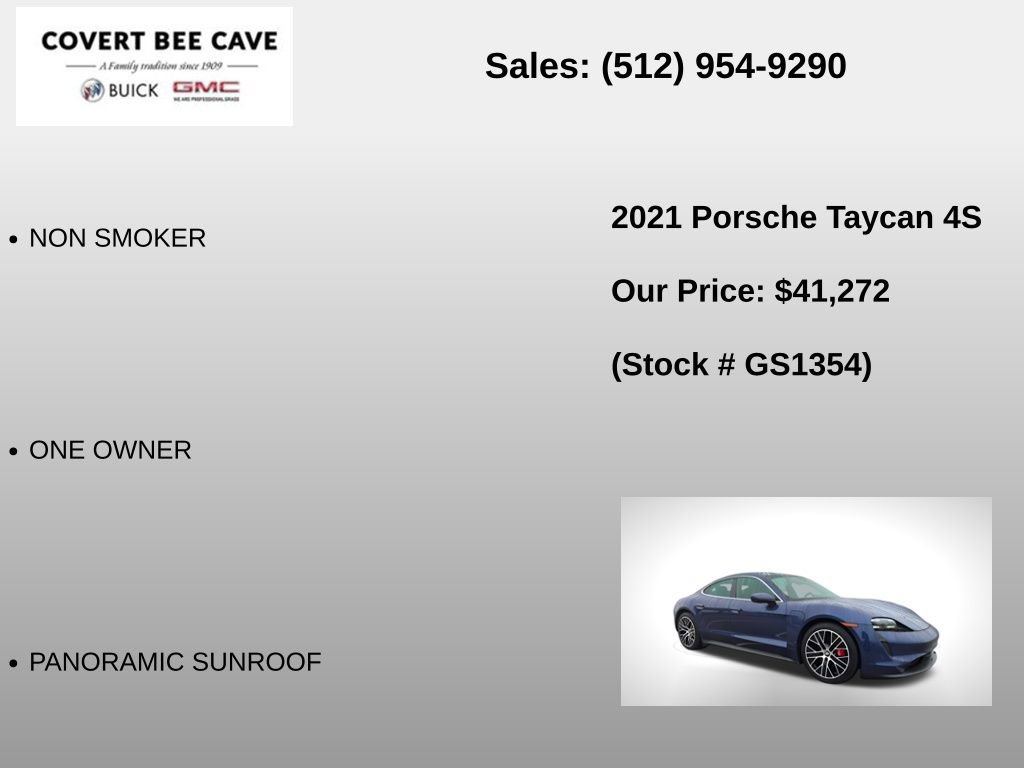 Used 2021 Porsche Taycan 4S image 12