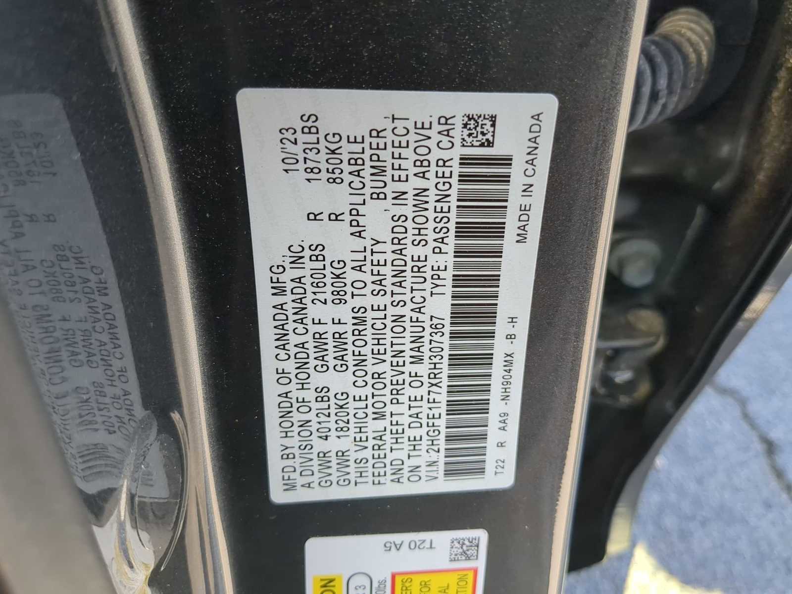 Used 2024 Honda Civic EX image 29