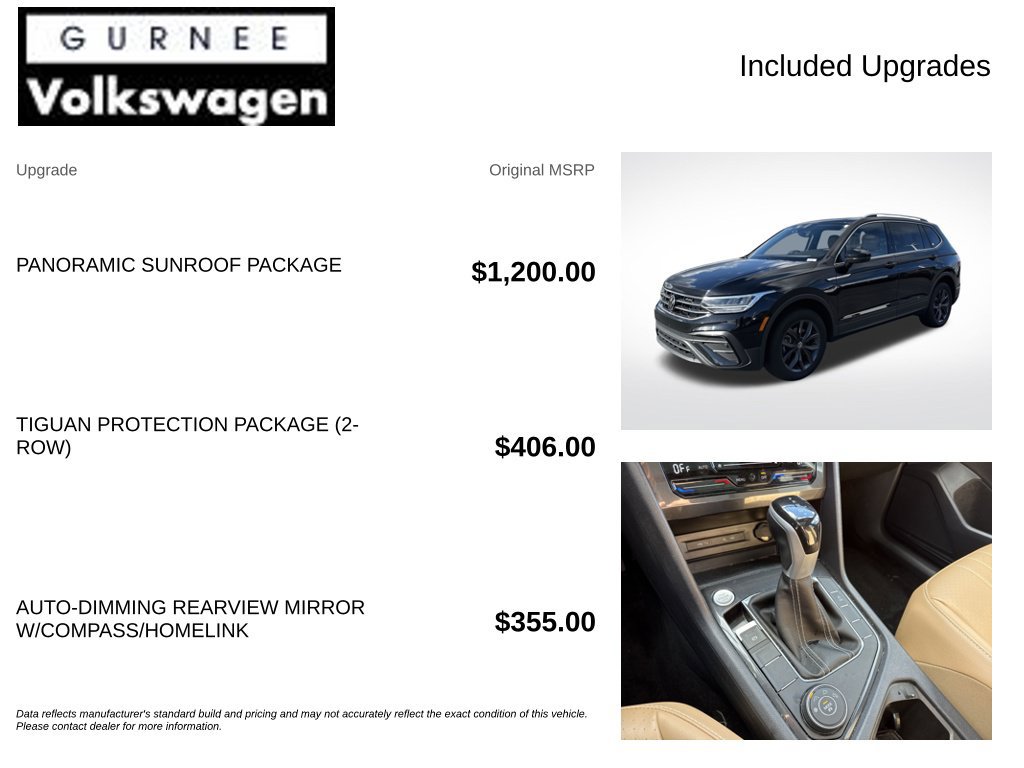 Used 2023 Volkswagen Tiguan SE w/ Panoramic Sunroof Package AWD/4WD image 4