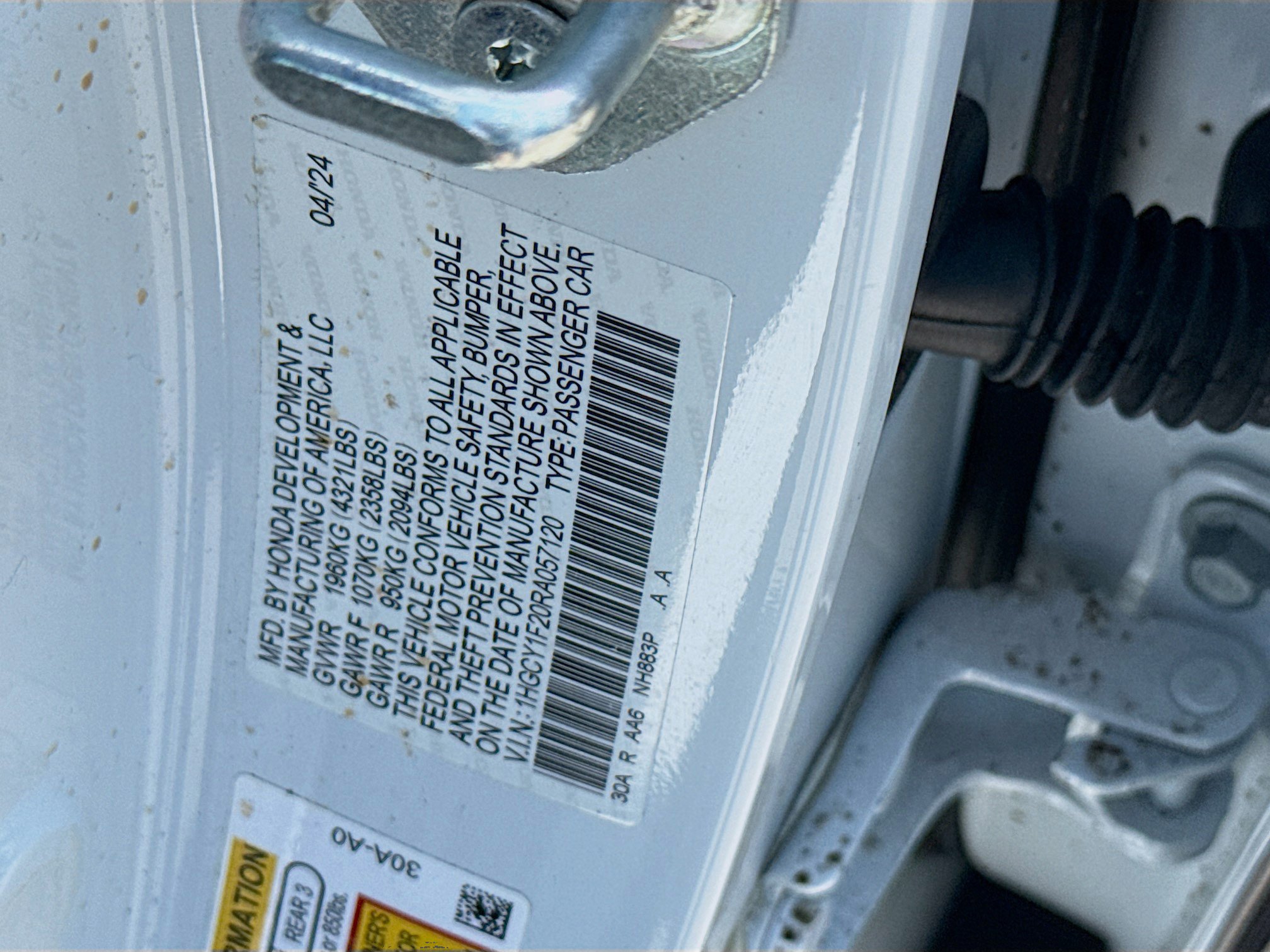 Certified 2024 Honda Accord LX image 36