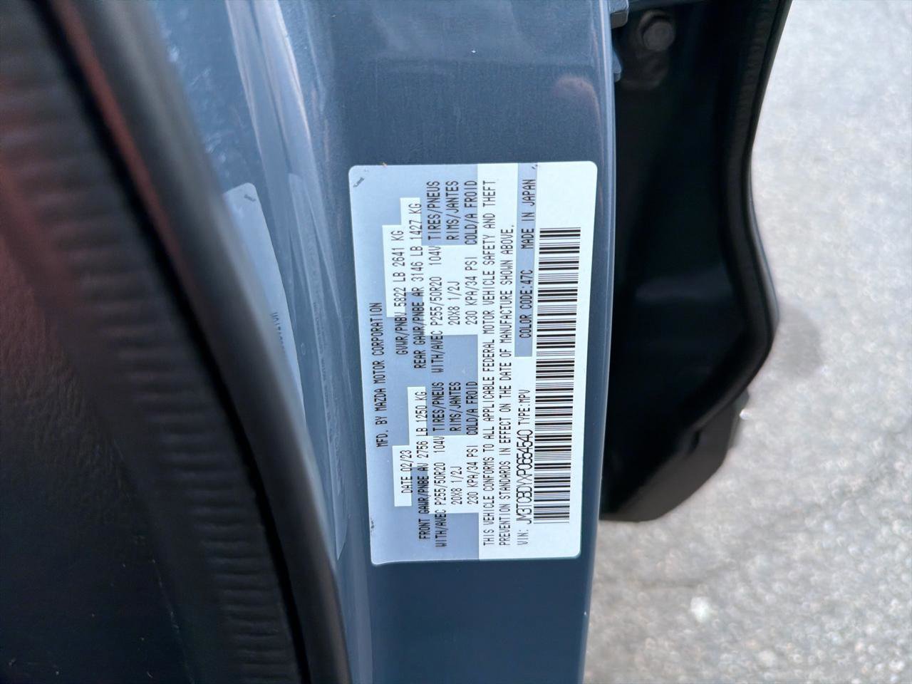 Used 2023 MAZDA CX-9 Carbon Edition AWD/4WD image 36