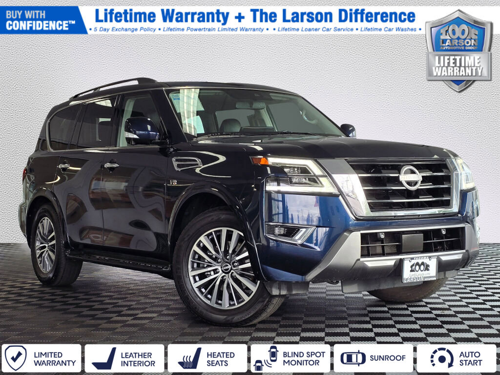 Used 2022 Nissan Armada SL w/ Captain's Chairs Package image 1
