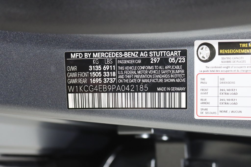 Used 2023 Mercedes-Benz EQS 580 4MATIC Sedan image 41
