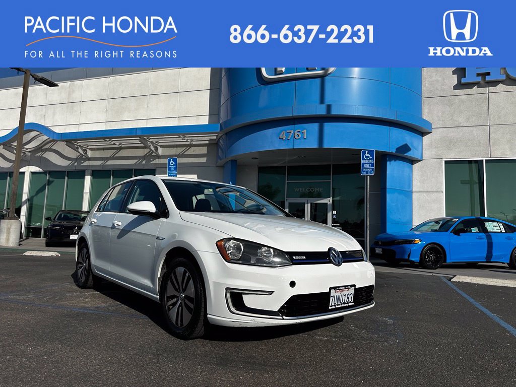 Used 2016 Volkswagen e-Golf SE FWD image 1