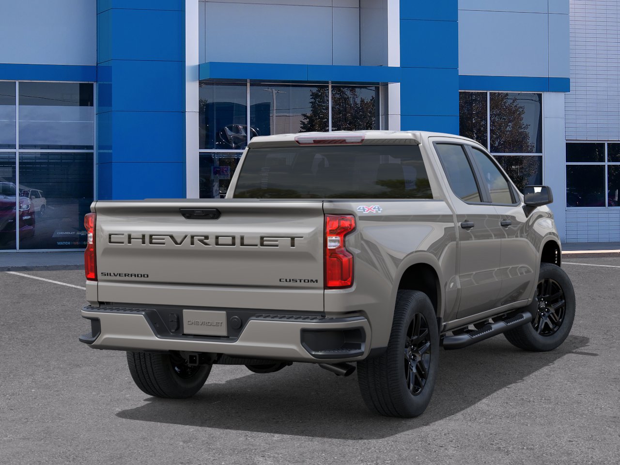 New 2026 Chevrolet Silverado 1500 Custom w/ LPO, Dark Essentials Package AWD/4WD image 4