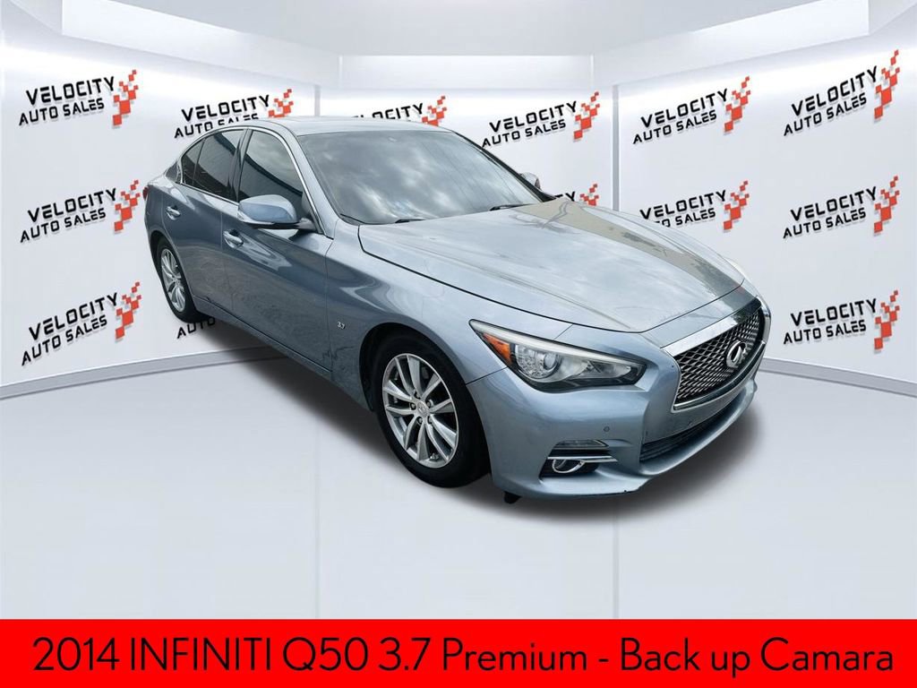 Used 2014 INFINITI Q50 Premium w/ Deluxe Touring Package RWD image 1