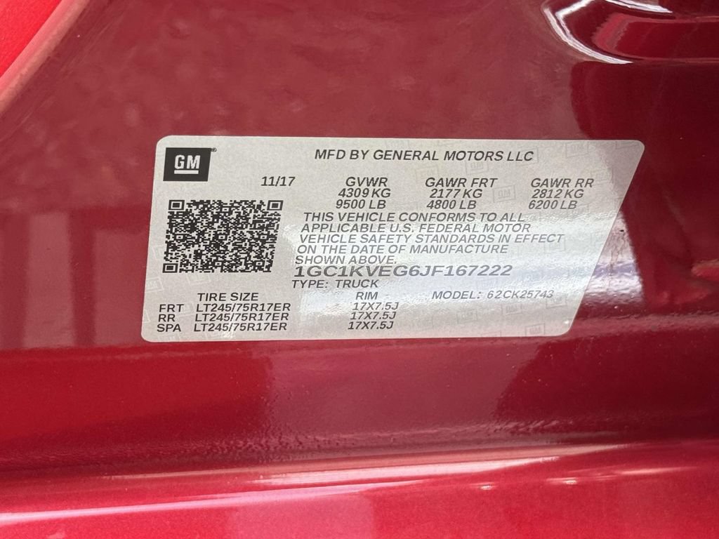 Used 2018 Chevrolet Silverado 2500 LT w/ All Star Edition AWD/4WD image 30