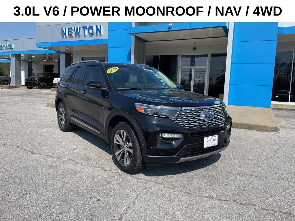 Used 2020 Ford Explorer Platinum w/ Premium Technology Package image 1