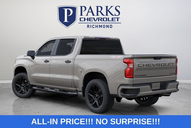 New 2026 Chevrolet Silverado 1500 Custom w/ Turbomax Blackout Package AWD/4WD image 6