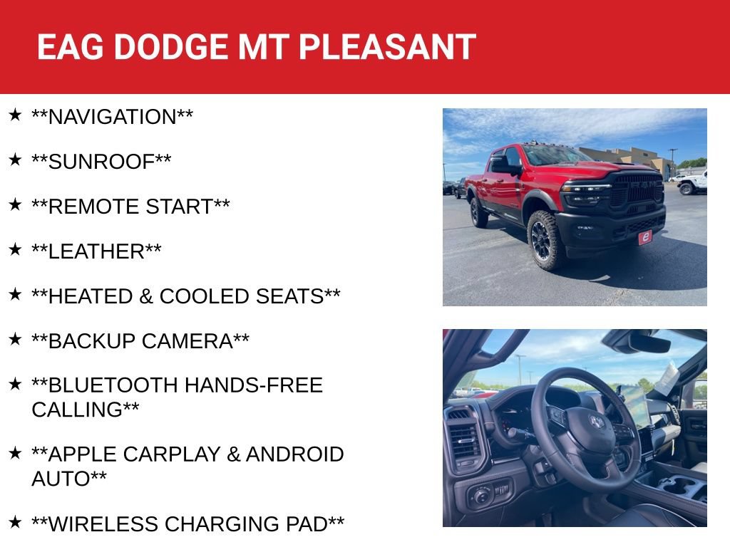 New 2026 RAM 2500 Rebel w/ Rebel Level 2 Equipment Group AWD/4WD image 4