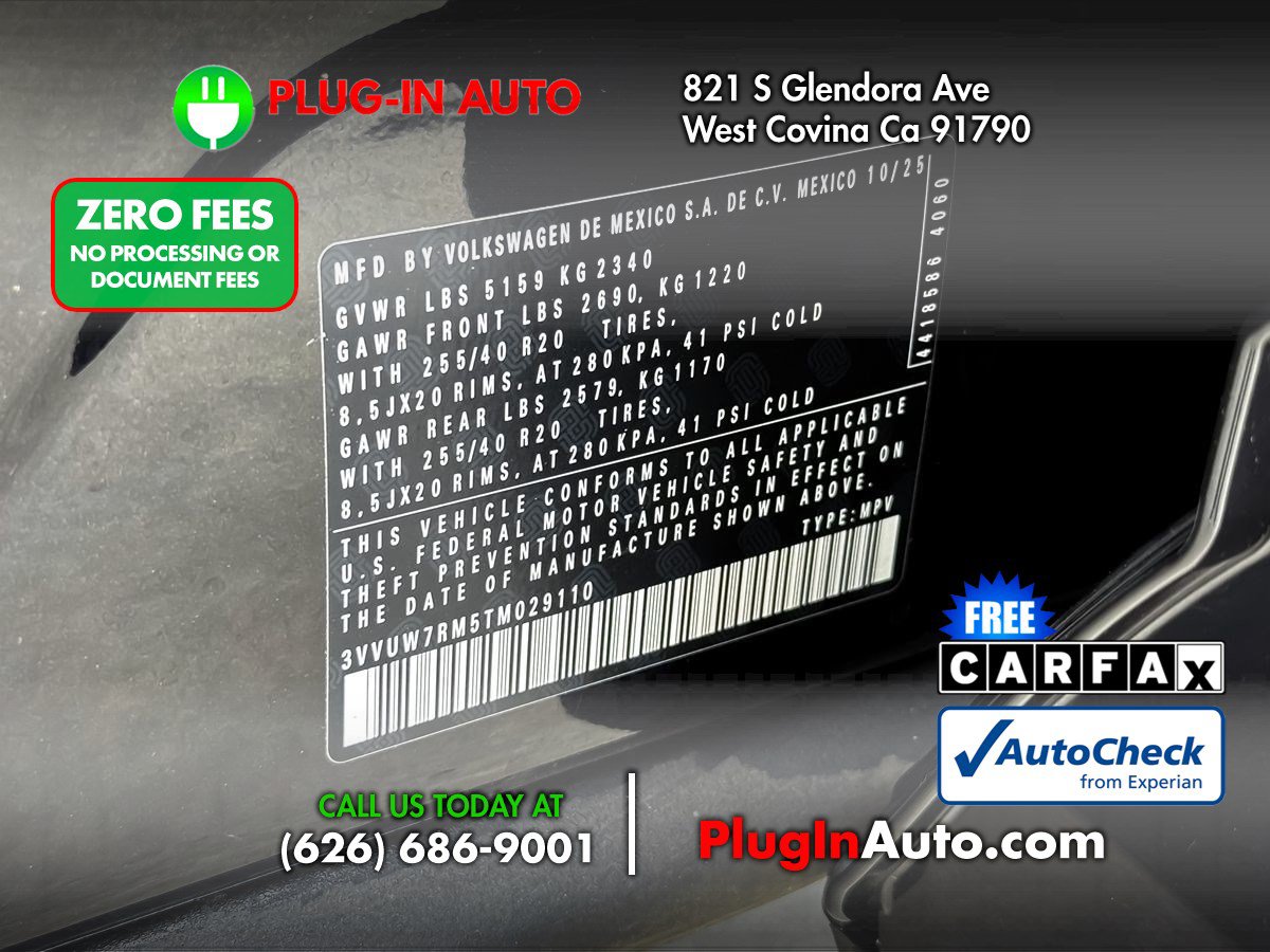 Used 2026 Volkswagen Tiguan SEL R-Line AWD/4WD image 10