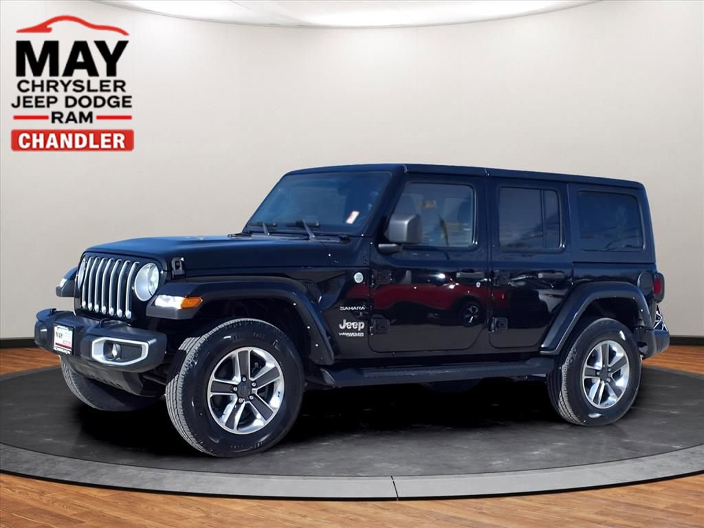Used 2021 Jeep Wrangler Unlimited Sahara w/ Uconnect 4C Nav & Sound Group image 21
