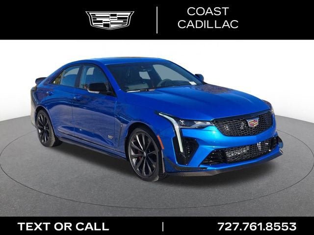New 2026 Cadillac CT4 V Blackwing w/ Carbon Fiber 1 Package RWD image 3