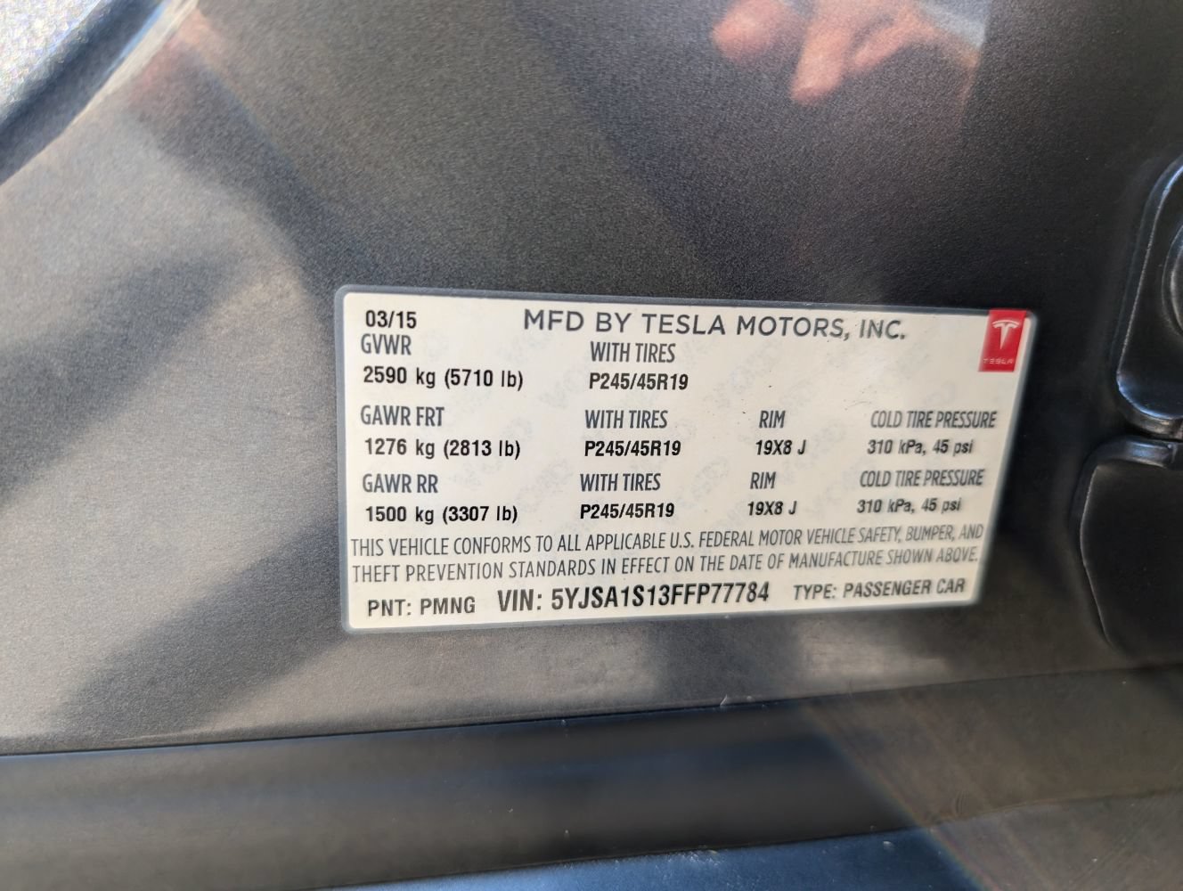 Used 2015 Tesla Model S 60 RWD image 25