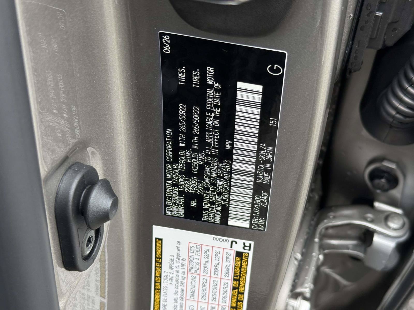 New 2026 Lexus LX 700h Luxury AWD/4WD image 20