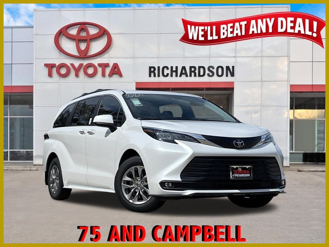 New 2026 Toyota Sienna XLE FWD image 1