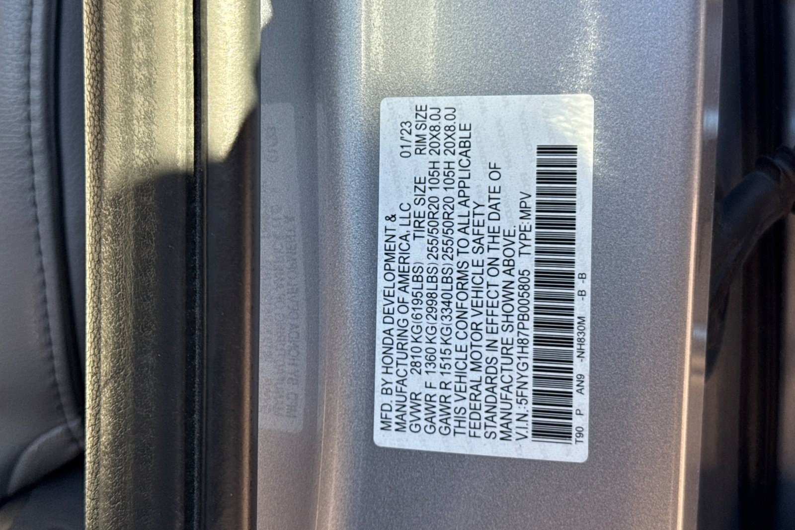 Used 2023 Honda Pilot Elite image 30