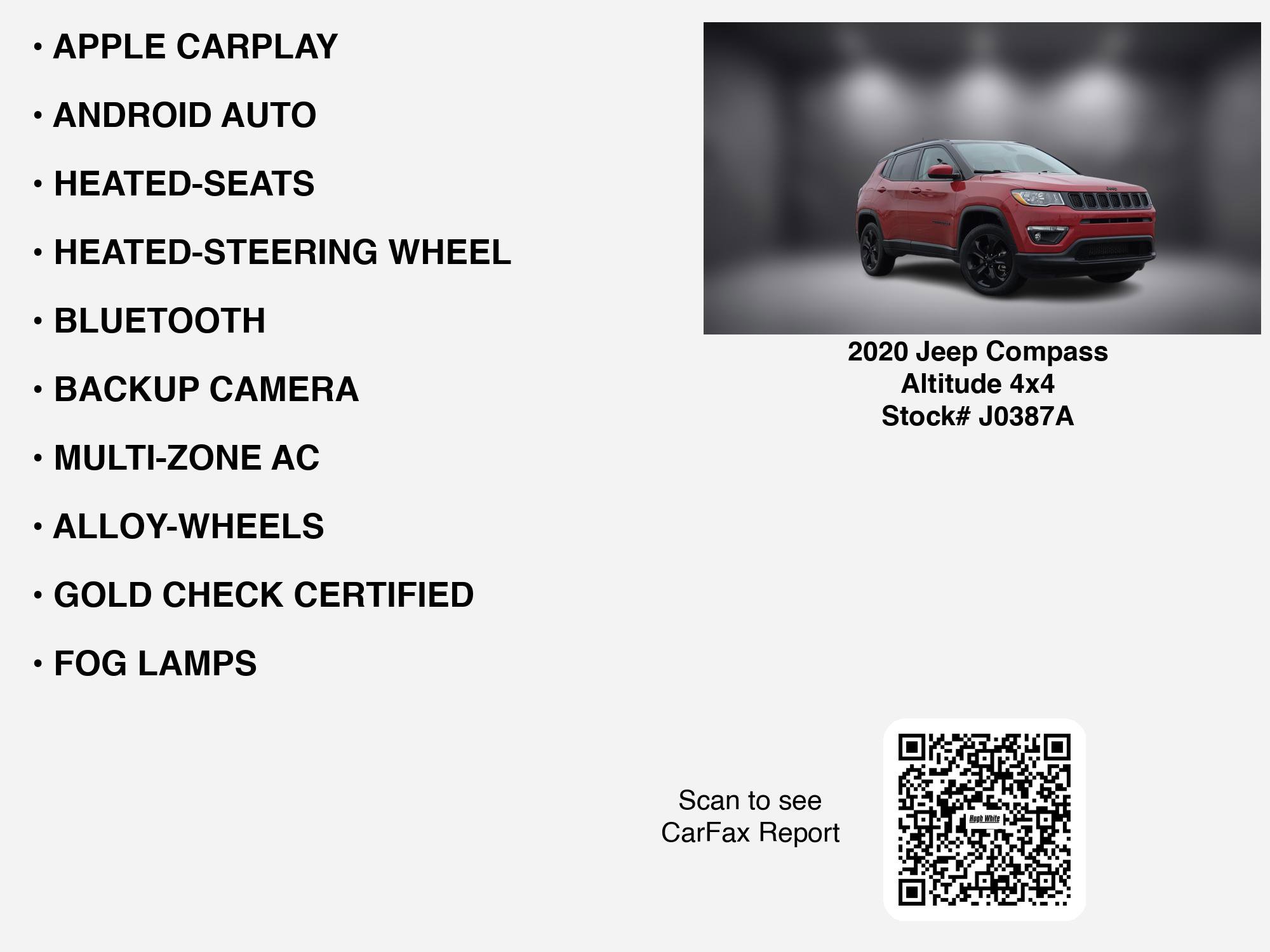 Used 2020 Jeep Compass Latitude image 7