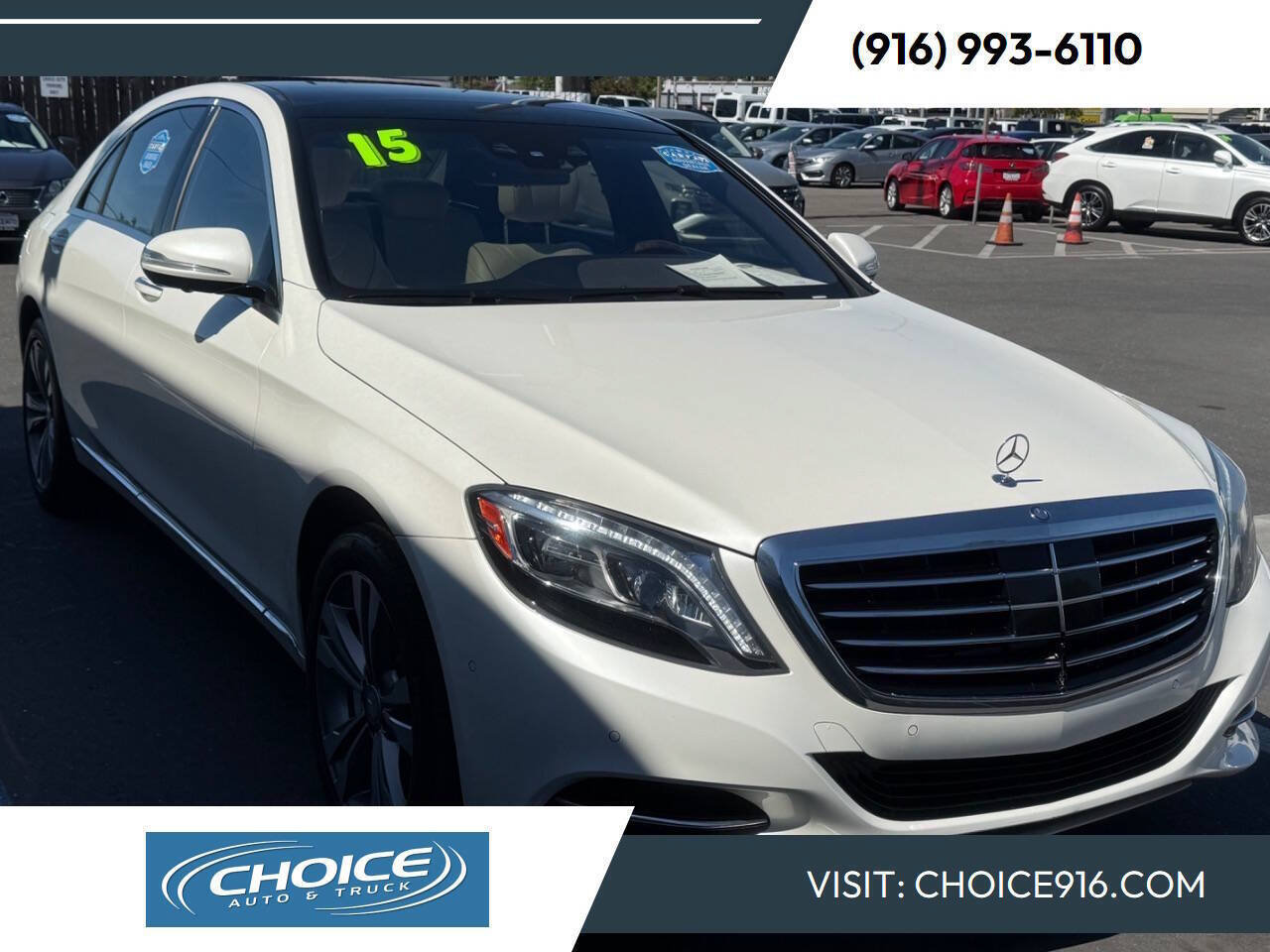 Used 2015 Mercedes-Benz S 550 Sedan