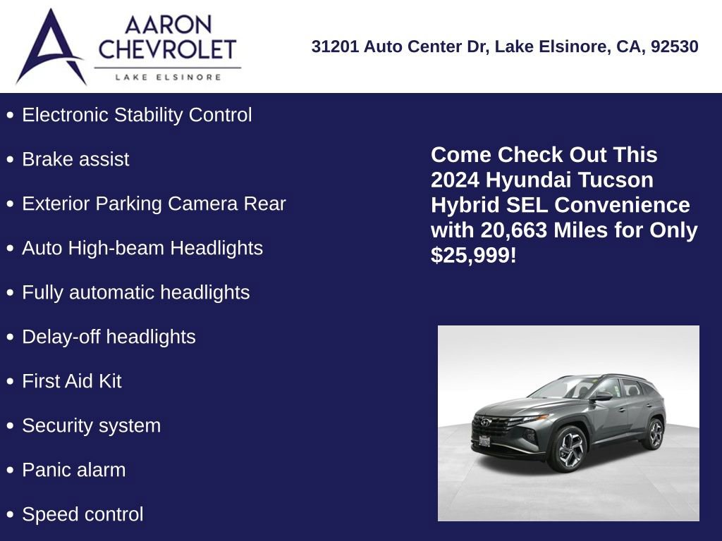 Used 2024 Hyundai Tucson SEL image 20