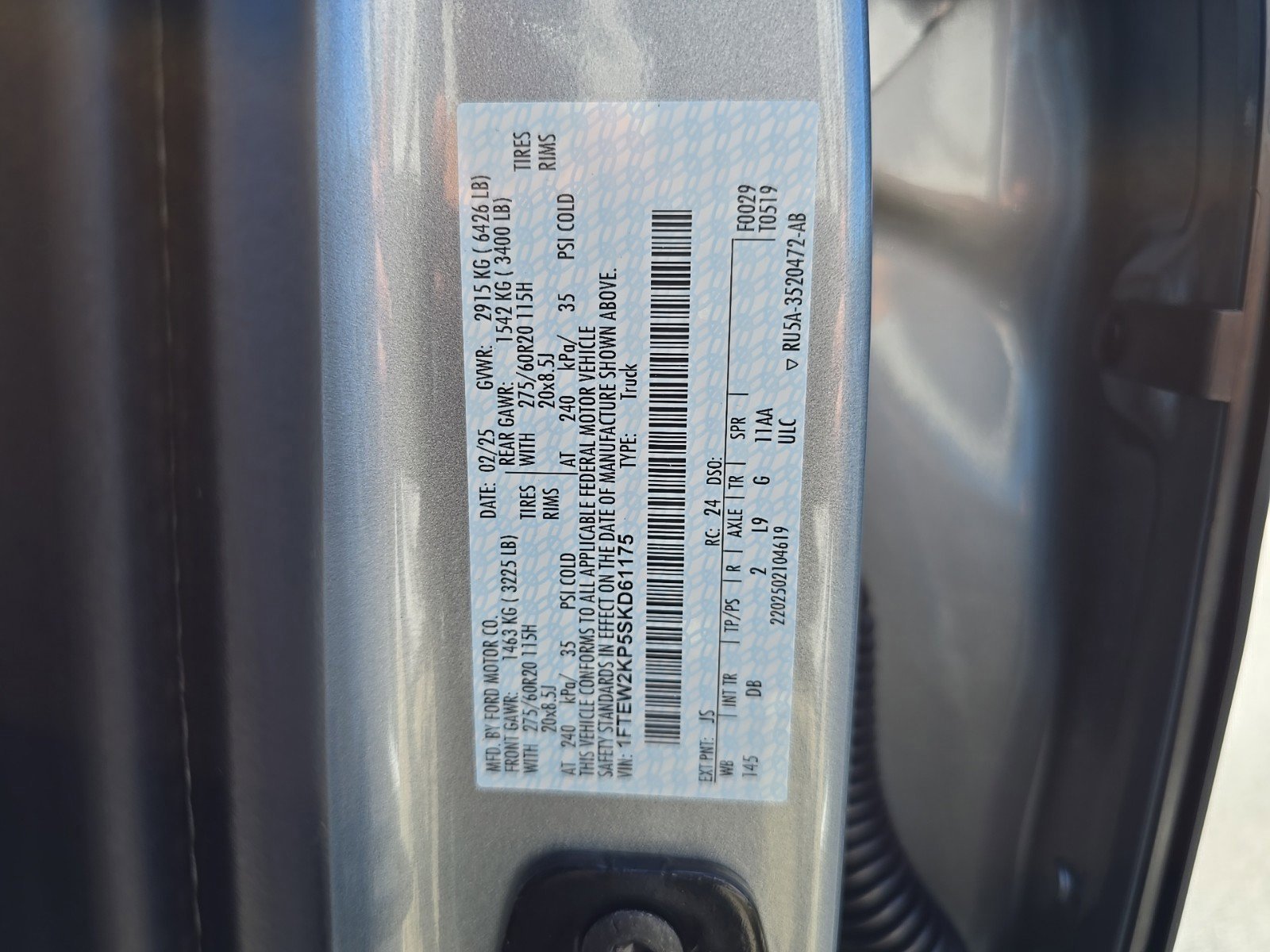 New 2025 Ford F150 STX w/ STX Black Appearance Package image 26