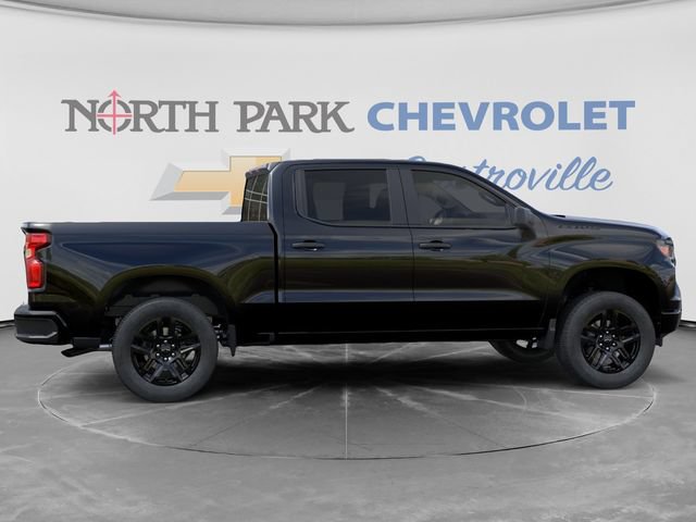 New 2026 Chevrolet Silverado 1500 Custom w/ LPO, Dark Essentials Package RWD image 5