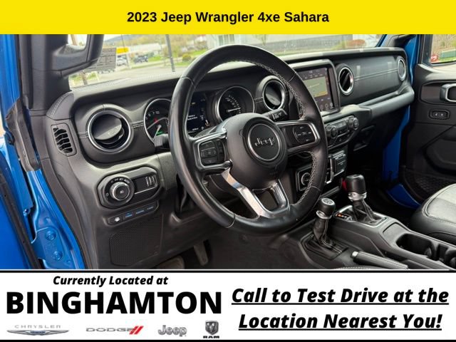 Used 2023 Jeep Wrangler Unlimited Sahara w/ Cold Weather Group AWD/4WD image 14