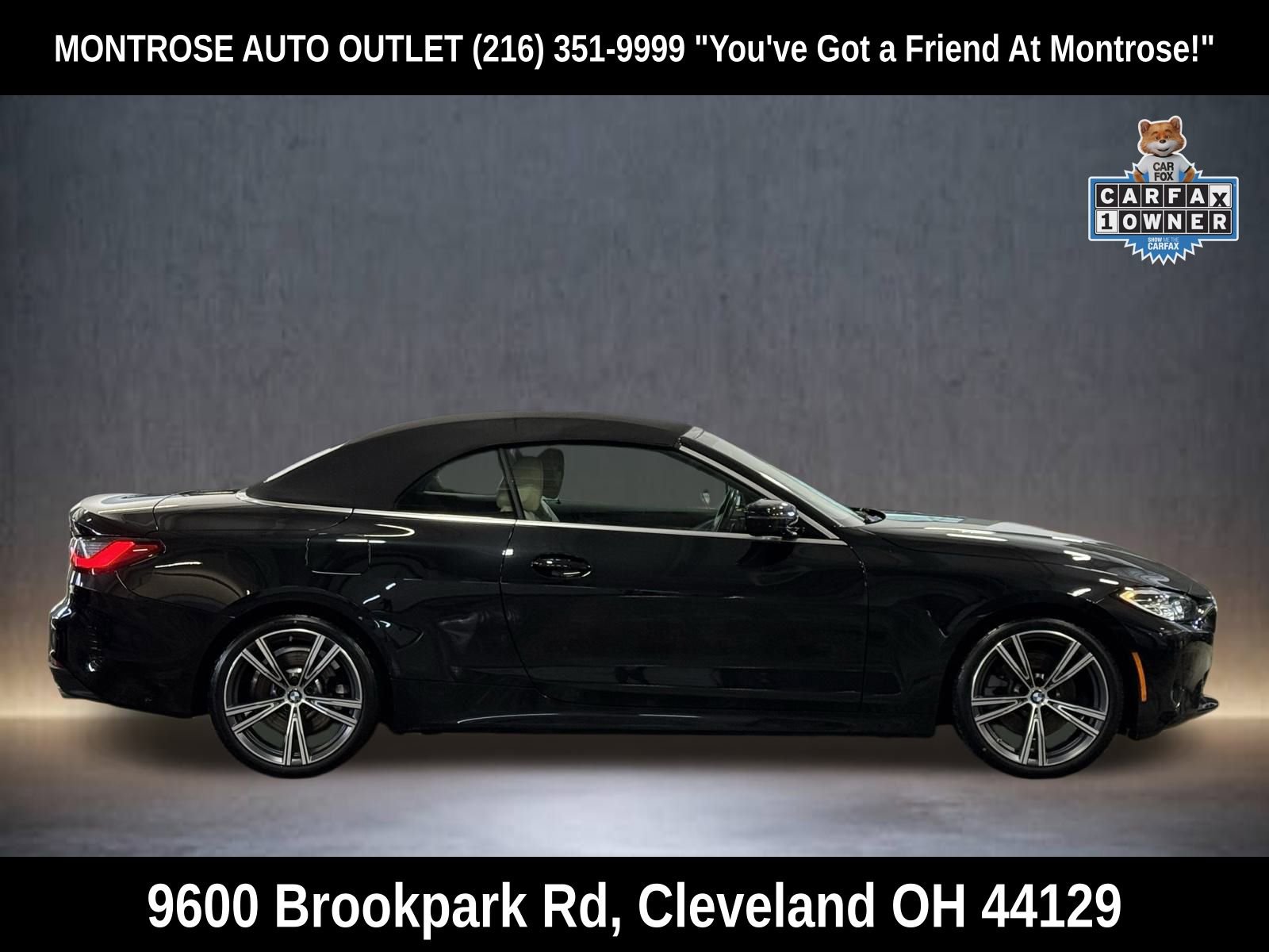 Used 2023 BMW 430i xDrive Convertible w/ Premium Package image 3