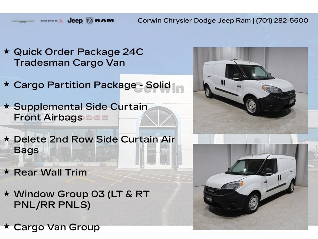 Used 2019 RAM ProMaster City Tradesman FWD image 8