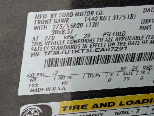 Used 2020 Ford Expedition Limited w/ Equipment Group 301A image 23