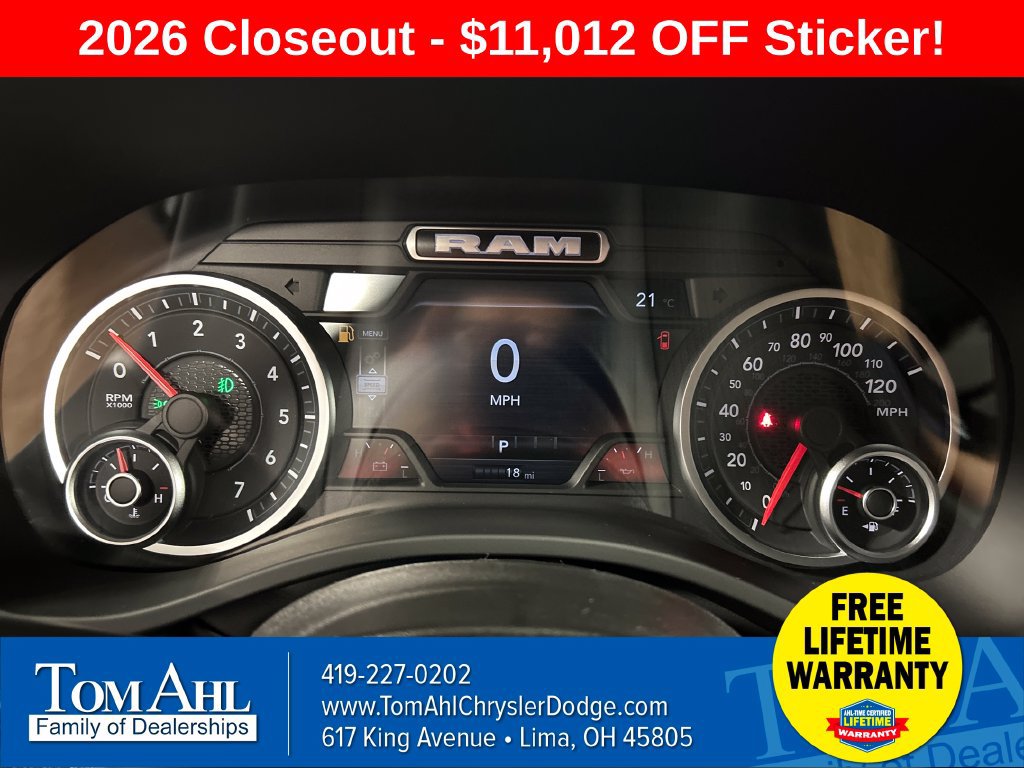 New 2026 RAM 1500 Warlock AWD/4WD image 14