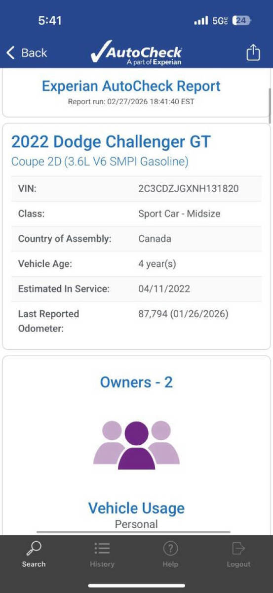 Used 2022 Dodge Challenger GT image 21