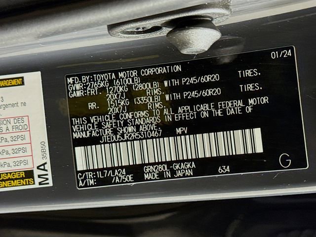 Certified 2024 Toyota 4Runner Limited RWD image 32