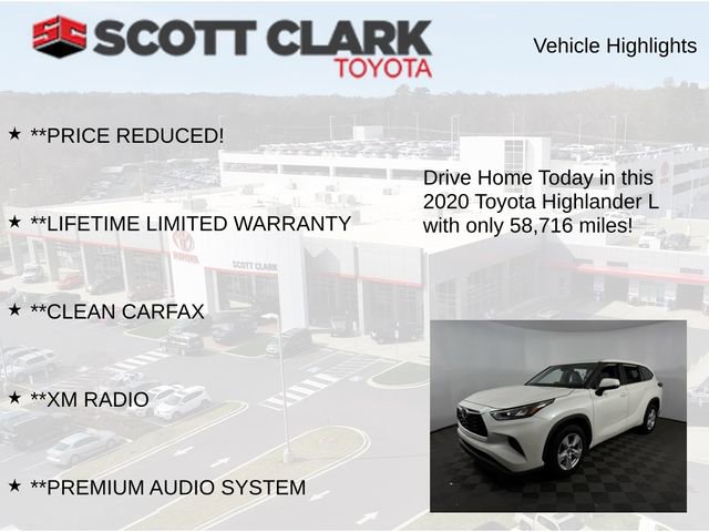 Used 2020 Toyota Highlander L image 12