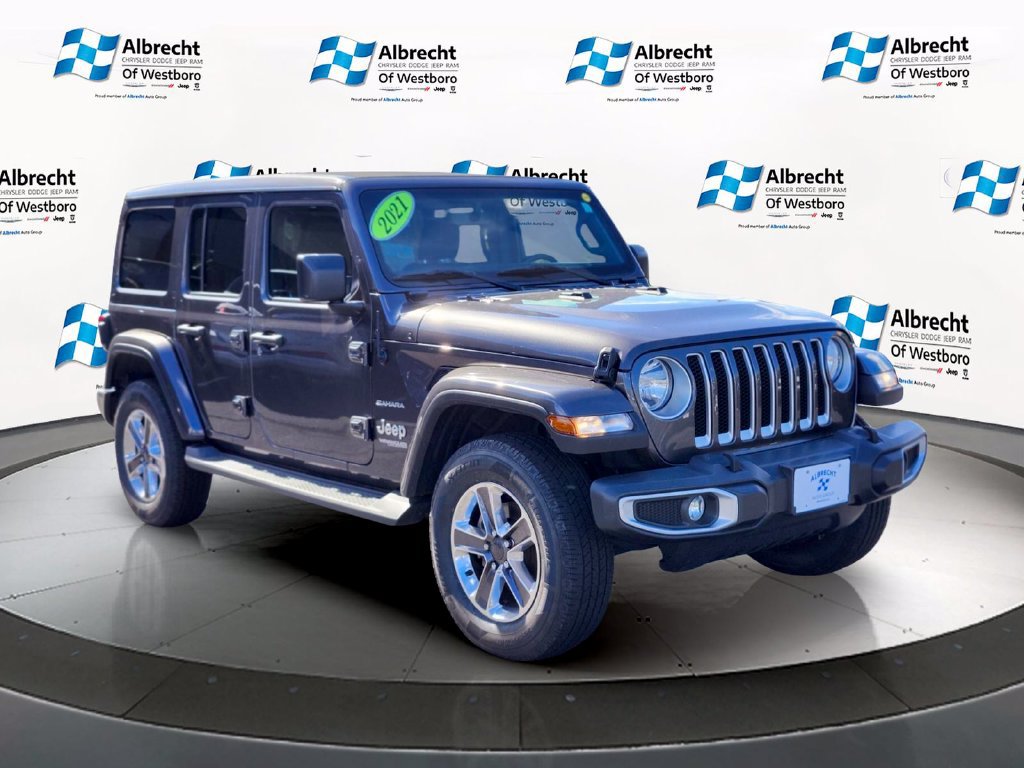 Used 2021 Jeep Wrangler Unlimited Sahara AWD/4WD image 7