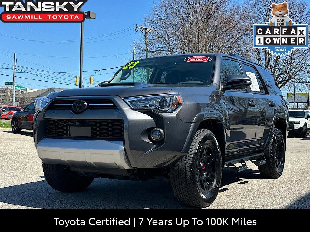 Certified 2023 Toyota 4Runner TRD Off-Road Premium w/ Off Road Premium Plus Package image 1
