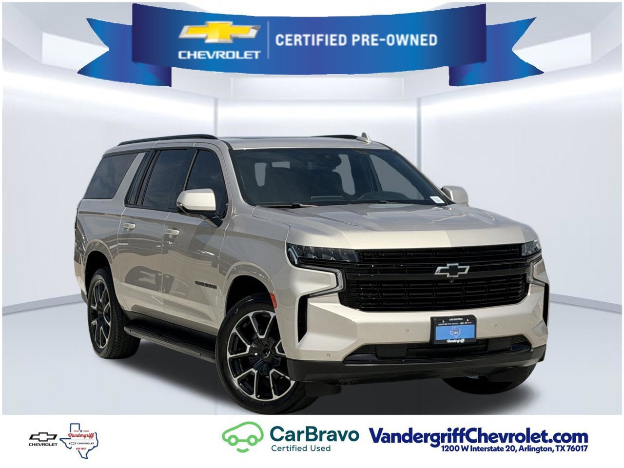 Certified 2023 Chevrolet Suburban RST w/ Luxury Package AWD/4WD image 2