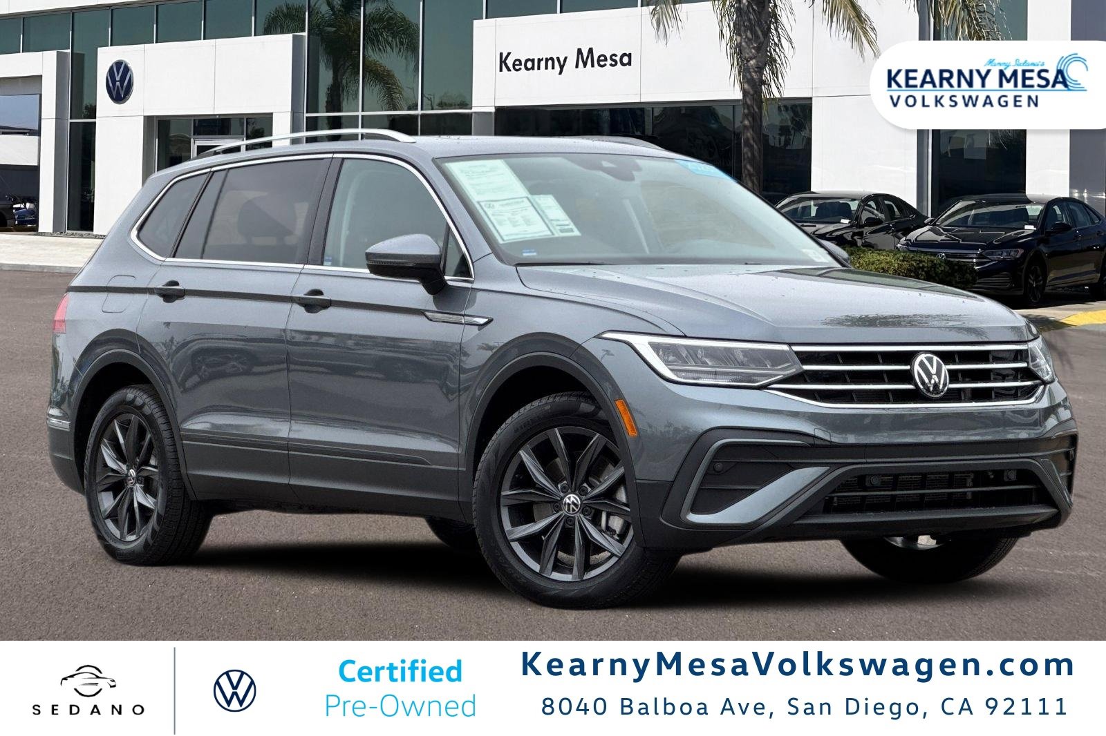 Used 2023 Volkswagen Tiguan SE w/ Panoramic Sunroof Package