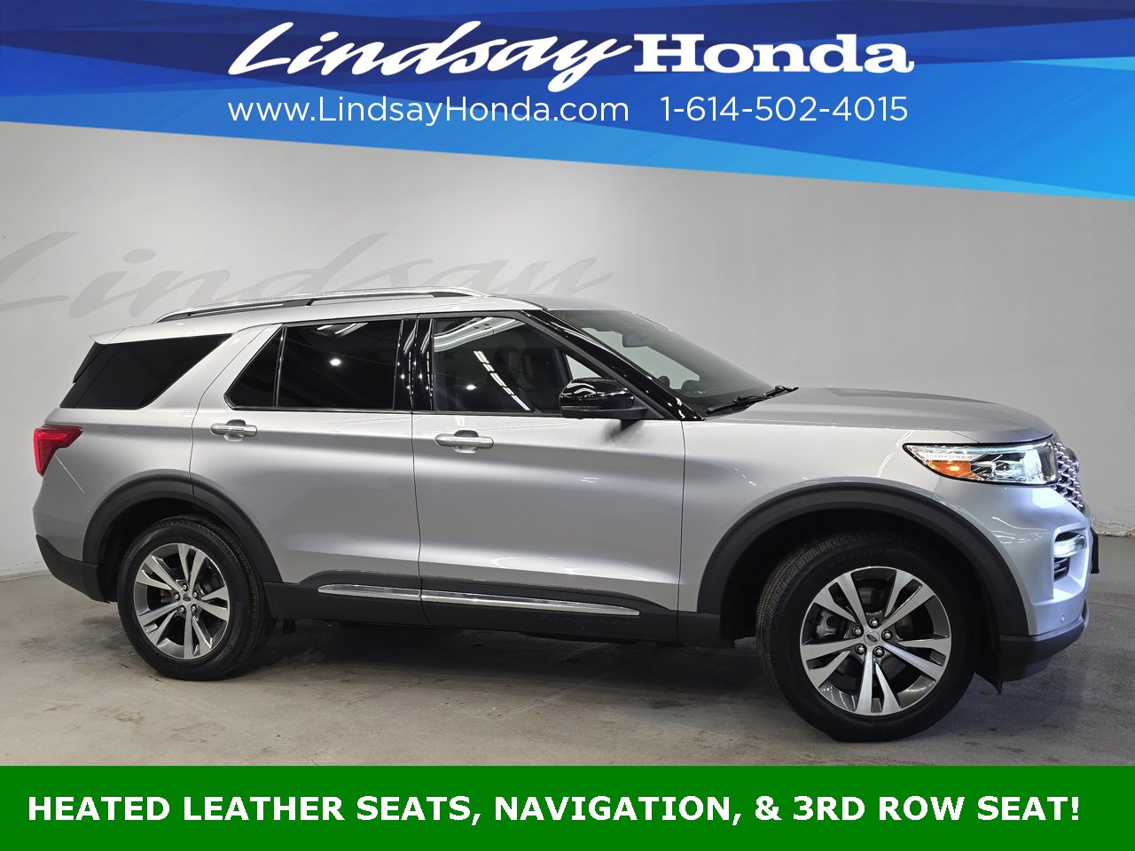 Used 2020 Ford Explorer Platinum w/ Premium Technology Package image 3