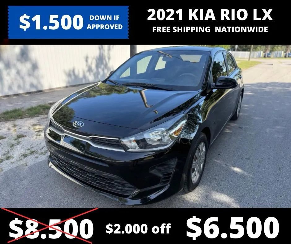 Used 2021 Kia Rio LX FWD image 1