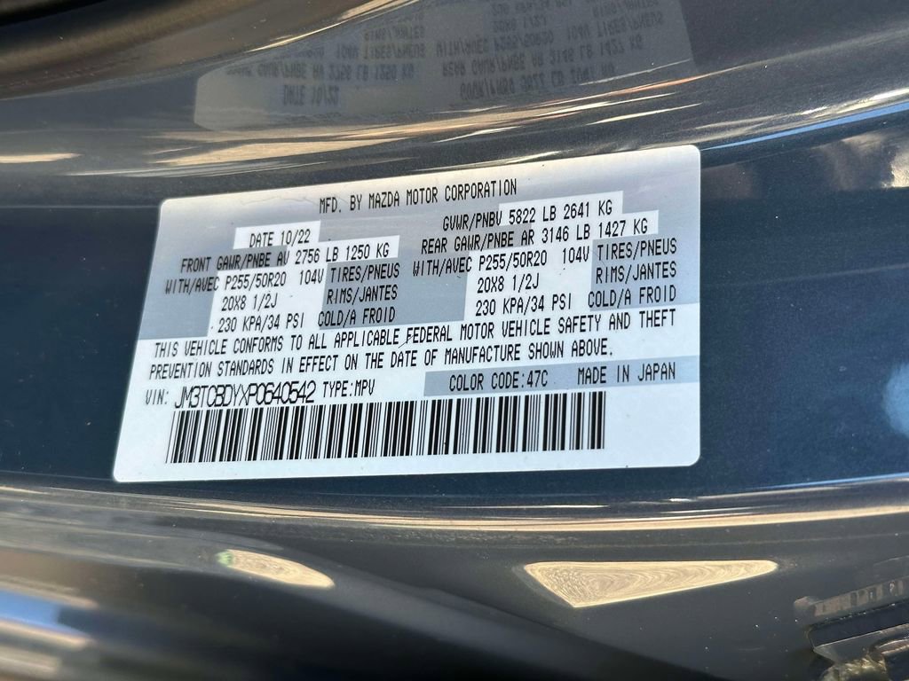 Used 2023 MAZDA CX-9 Carbon Edition image 15